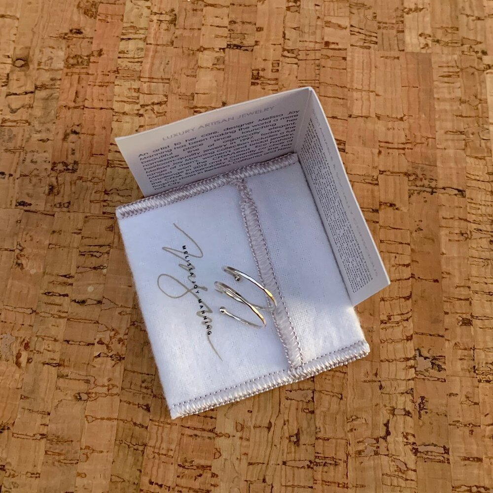 Melissa Joy Manning spiral nebula ring